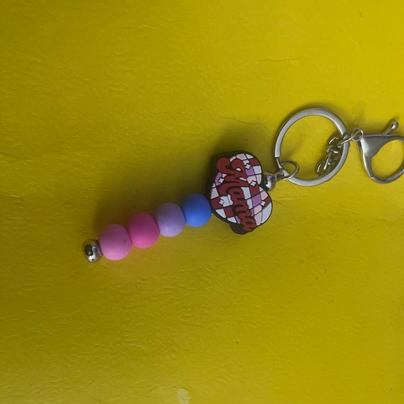 Colorful Beaded Keychain - Picture 5 of 8